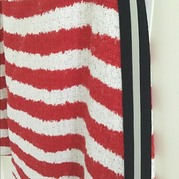 MSGM red tweed skirt size 42/ M - Picture 5 of 6